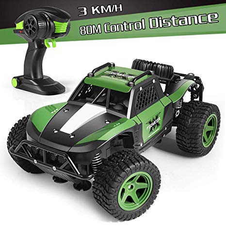 RC Car, 2019 NEW 2.4 GHz Off Road RC Trucks with Battery and Charger, Toys for 6 7 Year Old Boy Remote Control Car for Kids Adults, High Speed Remote Control Truck Gift