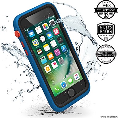 Catalyst Case for Apple iPhone 7 - Premium Quality Waterproof Shockproof (Blueridge/Sunset) with High Touch Sensitivity ID