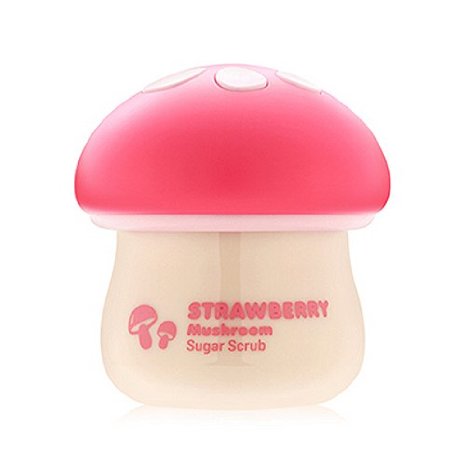 Tony Moly - Strawberry Mushroom Sugar Scrub for men and woman - Facial Treatment