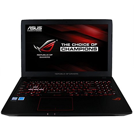 CUK ASUS ROG Strix GL553VD Gamer Notebook (Intel i7-7700HQ, 16GB RAM, 512GB NVMe SSD   1TB HDD, NVIDIA GeForce GTX 1050 4GB, 15.6" Full HD, Windows 10 Home) Gaming Laptop Computer