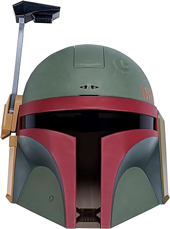 STAR WARS Boba Fett Electronic Mask with Sound Effects, Perfect Halloween Costume for Kids, Toys for 5 Year Old Boys and Girls