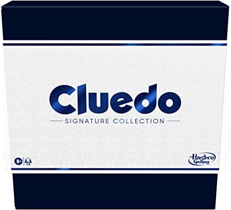 Clue Signature Collection Family Board Game for 2 to 6 Players, Premium Packaging and Components, Game for Ages 8