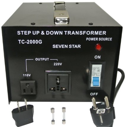 SEVENSTAR tc 2000 Watt Voltage Transformer