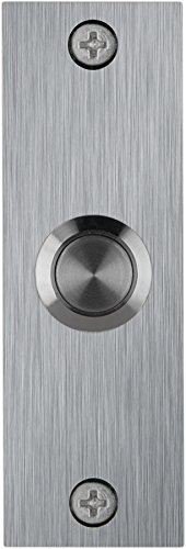 Waterwood Small Rectangle Stainless Steel Doorbell