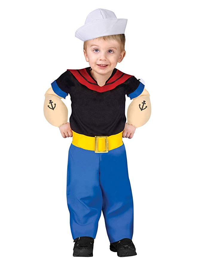 Fun World Popeye Infant Toddler Costume