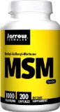 Jarrow Formulas MSM Sulfur 1000mg 200 Capsules