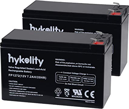 2 PACK - 12V 7AH SLA Battery Replaces 12 Volt 7.2AH UB1270 EXP1270 UB1280 GP1272 NP7-12 BP7-12 NPW36-12 PS-1270