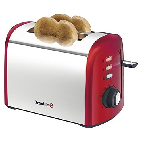 Breville VTT381 Two Slice Toaster - Brushed Red