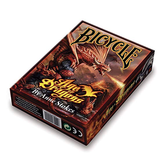 Bicycle Age of Dragons Anne Stokes Standard Poker Playing Cards