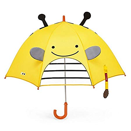 Skip Hop Zoo Little Kid and Toddler Umbrella, Brooklyn Bee