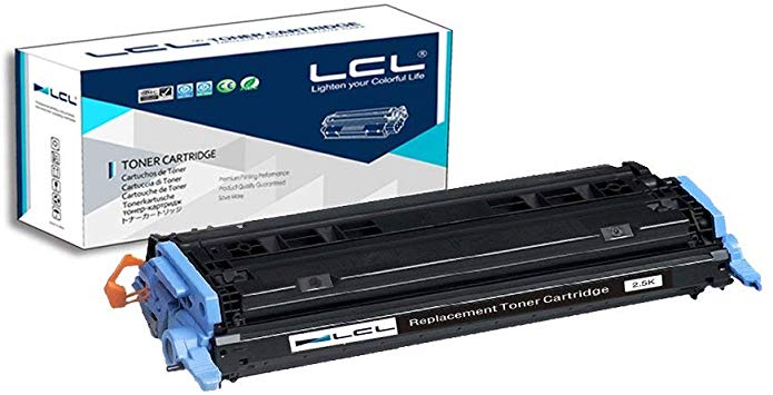 LCL Remanufactured Toner Cartridge Replacement for HP 124A Q6000A 2605 1015 1017 1600 2600 (1-Pack Black)