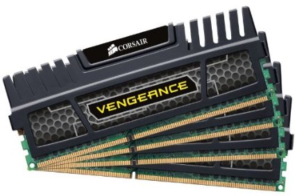 Corsair Vengeance 32GB (4x8GB)  DDR3 1600 MHz (PC3 12800) Desktop Memory