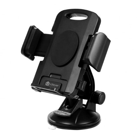 iClever ICH02 360 Degree Rotation Universal Windshield Dashboard Car Mount Cradle Holder