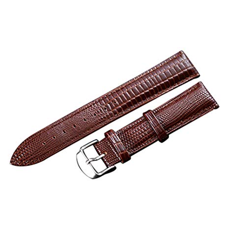 SIFEIRUI-Quality Genuine Lizard Leather Watch Band 2 Piece Watch Strap Quick Release