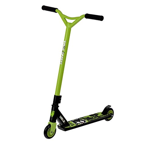 Vokul Pro Stunt Kick Scooter With High Grade Urethane Wheel (Y-green)