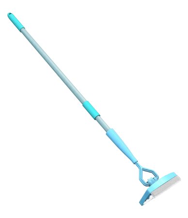 Baseboard Buddy Extendable Microfiber Duster - 360 Degree Swivel Action Head Perfect for Cleaning Baseboards, Soft Bristles Prevent Scratches or Chipped Paint