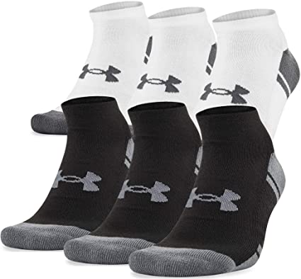 Under Armour Resistor 3.0 No Show Socks, 6-Pairs