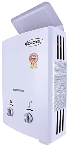 EXCEL TANKLESS GAS WATER HEATER Vent Free (LOW WATER PRESSURE STARTUP) 1.6 GPM PROPANE LPG