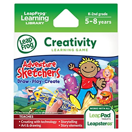 LeapFrog Adventure Sketchers! Draw, Play, Create Learning Game (for LeapPad Tablets and LeapsterGS)