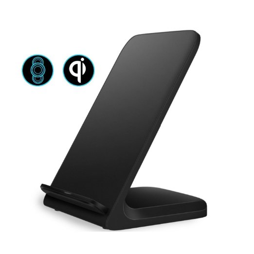 LSoug Wireless Charger,PowerStand 3 Coils Qi Wireless Charging Stand for Samsung Galaxy S6/Active/Edge/Plus/Note 5, Nexus 6/5, Nokia 1520/920, Moto Maxx [Upgraded Version]