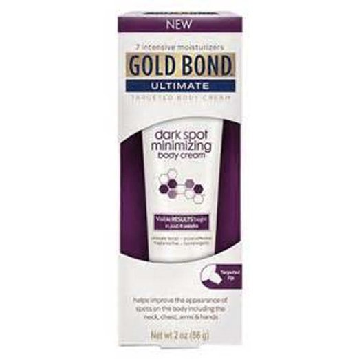 Gold Bond Ultimate Dark Spot Minimizing Body Cream, 2 ounces (1 Pack)