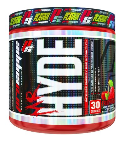 ProSupps Mr Hyde Intense Energy Pre Workout Pikatropin Free Formula, Fruit Punch, 8 Ounce