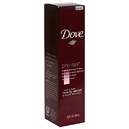Dove ProAge Neck and Chest Beauty Serum, 3.3-Fluid Ounce (100 ml)