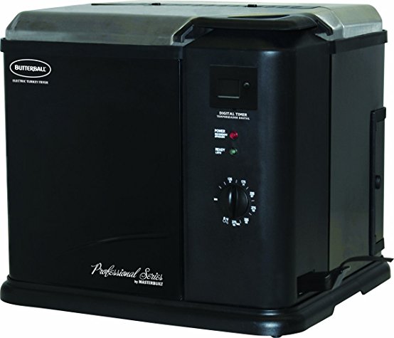 Masterbuilt 20010611 Butterball Professional Series Indoor Electric Turkey Fryer, Black  (Older Model)