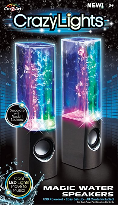 Cra-Z-Art Dancing Water Speakers