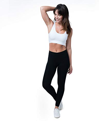 Pact Women's Stretch Long Leggings | Made with Organic Cotton