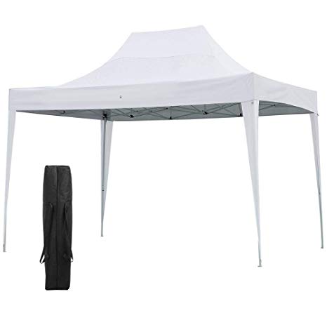 Yaheetech 10 x 15' Outdoor Heavy Duty Easy Pop Up Canopy Tent Portable Adjustable Waterproof Instant Canopy Event Folding Party Tent