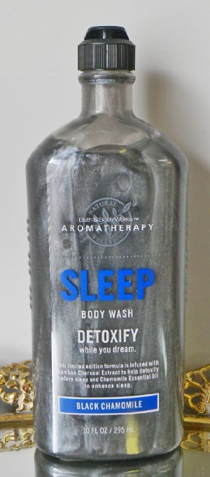 Bath & Body Works Aromatherapy Sleep - Detoxify - Black Chamomile Body Wash - 10 Oz