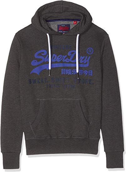 Superdry Men's Sweat Shirt Shop Duo Hood Jumper