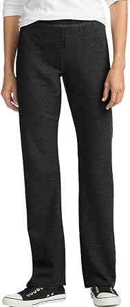 Hanes Women’s Sweatpants, ComfortSoft EcoSmart Open Leg Fleece Sweatpants