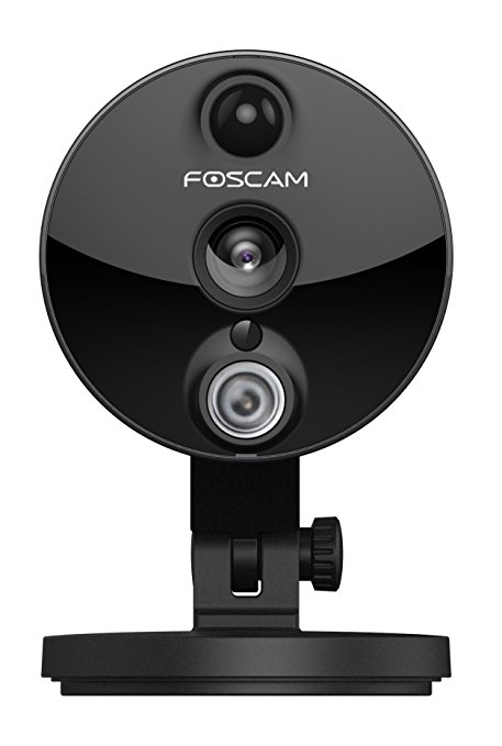 FOSCAM C2 BLACK 1080p Video Surveillance Camera - Black