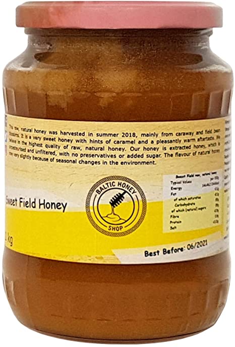 Pure Raw Honey 1 kg (Sweet Field)