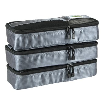 Born to Venture Slim Travel Packing Cubes 3-Pc Value Set