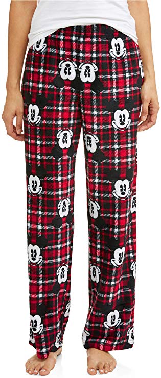 Women's Mickey Mouse Plush Fleece Sleep Pants