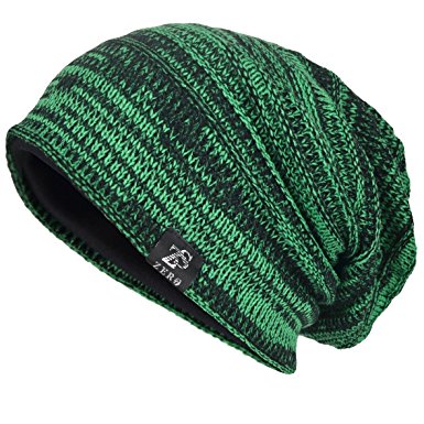 Men's Cool Cotton Beanie Slouch Skull Cap Long Baggy Hip-hop Winter Summer Hat