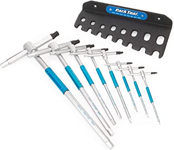 Park Tool THH-1 Sliding T-Handle Hex Wrench Set for Bicycles
