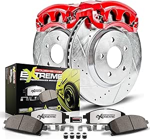 Power Stop KC241-26 Front Z26 Street Warrior Brake Kit Nissan