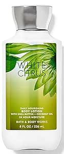 Bath and Body Works Super Smooth Body Lotion Sets Gift For Women 8 Oz (White Citrus)