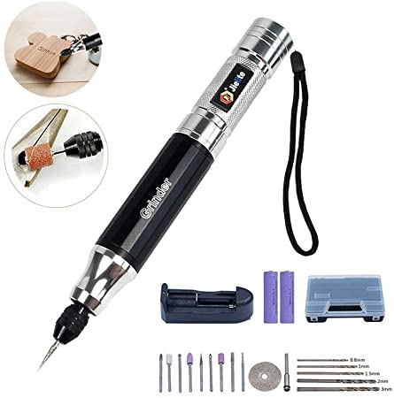Engraving Pen Engraver Tool Rechargeable Electric Carving Polishing Pens DIY Portable Mini Driller Grinder for Metal Wood Jewelry Glass