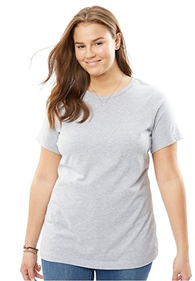 Women's Plus Size Perfect Crewneck Tee