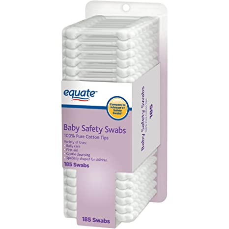 Equate Baby Safety Swabs, 185 Swabs (Compare Johnson's Safety Swabs)