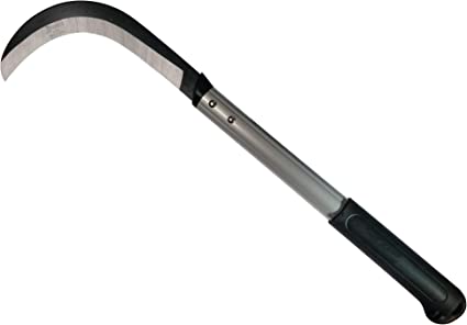 Zenport K313 Harvest Sickle, Carbon Steel Blade/Aluminum Handle