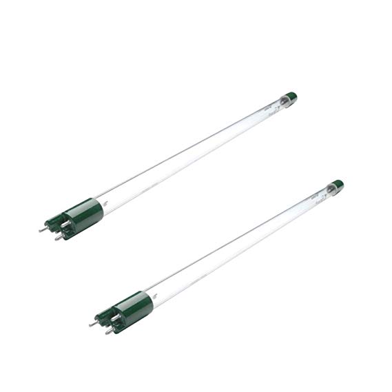HQUA 2 Piece Replacement UV Lamps Fit for S463RL of S5Q-PA, SV5Q-PA, S5Q-PV, S5Q-P/12DV, SSM-24, S5Q Series, 10000 Hours