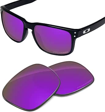 Performance Lenses Compatible with Oakley Holbrook OO9102 | Holbrook Asian Fit(AF) OO9244 Polarized Etched