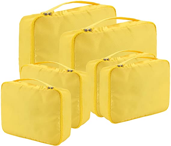 Packing Cubes for Travel Accessories Luggage Organizer Bag Set Clothes Carry on Suitcase Bags