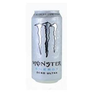 Monster Zero Ultra less sweet, lighter-tasting energy drink, carbonated, zero calories, 16-fl. oz. cans, 12-pack tray
